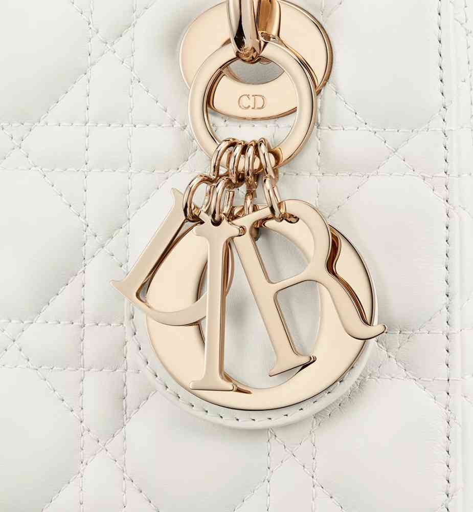 Christian Dior White Handbag-thumb-3