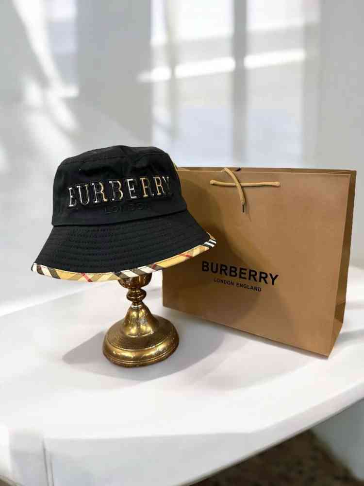 Black Burberry TB Embroidered Brown Premium Cap