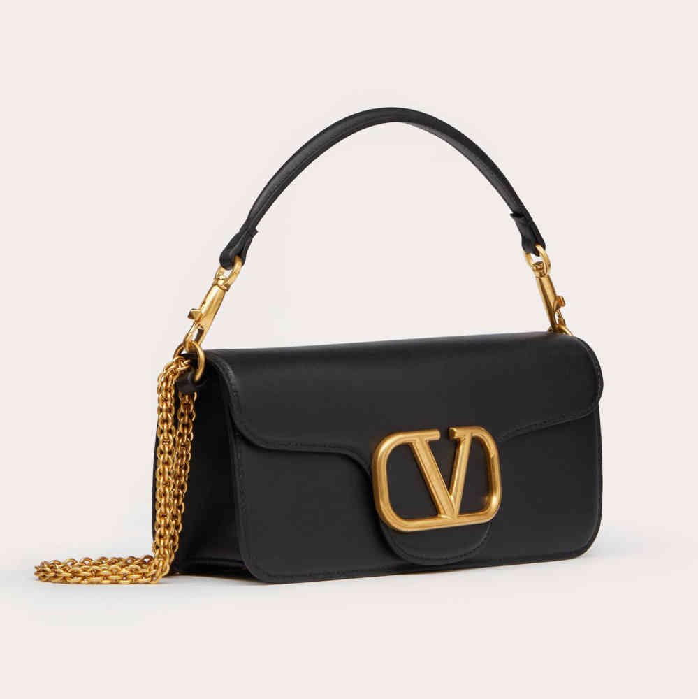 Valentino Garavani Locò Black Sling Bag-1