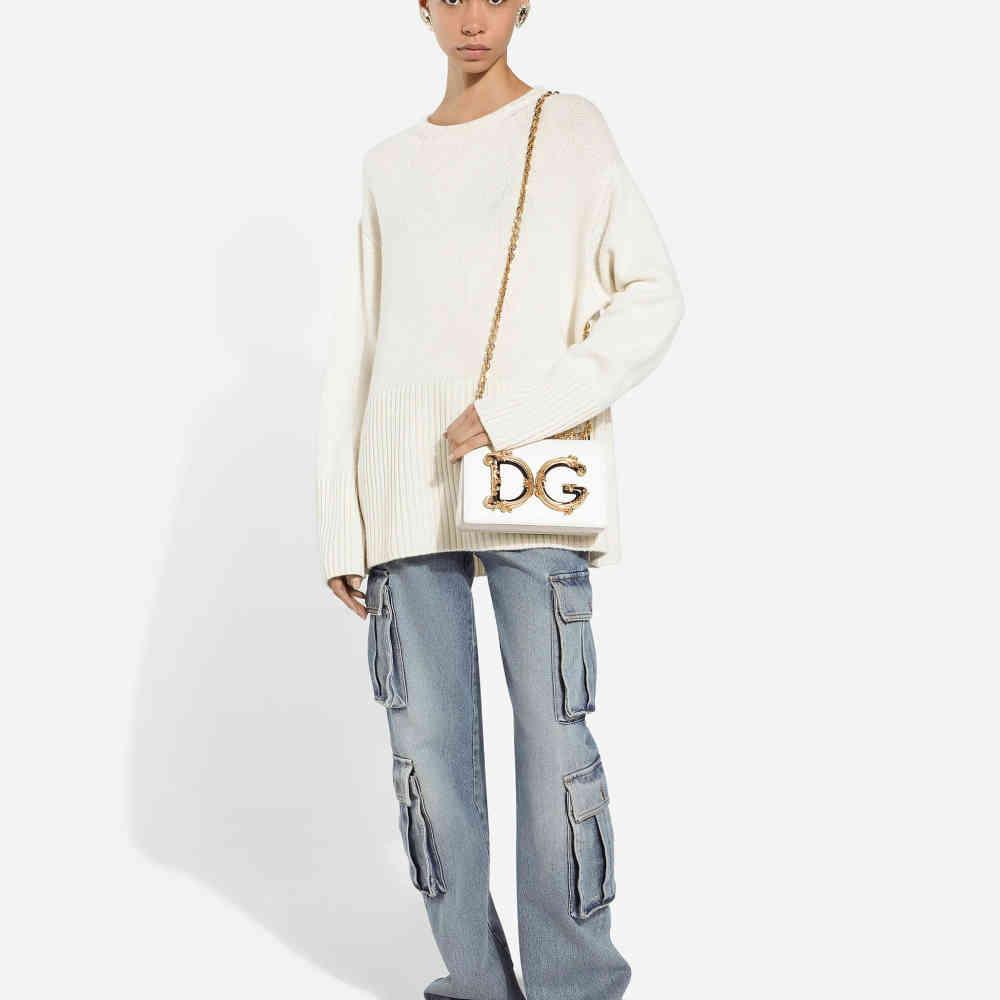 Dolce & Gabbana Nappa leather DG Girls Sling Bag-thumb-4
