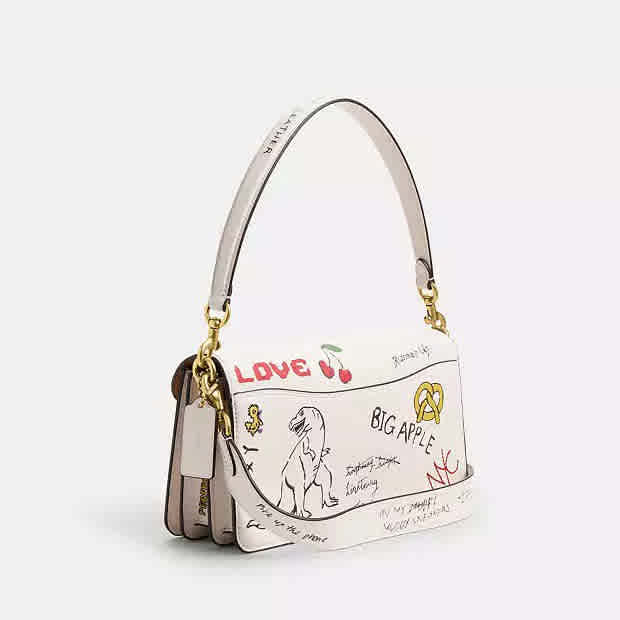 Coach Tabby Sketch Print Shoulder Bag-1