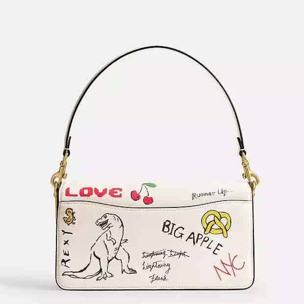 Coach Tabby Sketch Print Shoulder Bag-2