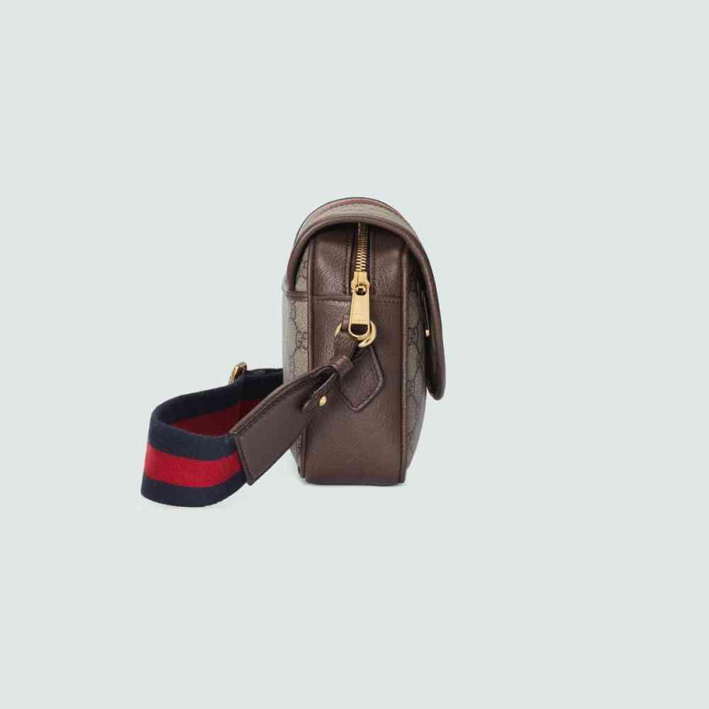 Gucci Ophidia Broad Studded Belt Crossbody Bag-thumb-3