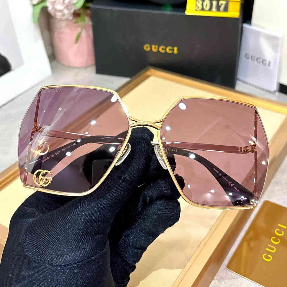 Gucci Pink Premium Women's Sunglasses-1