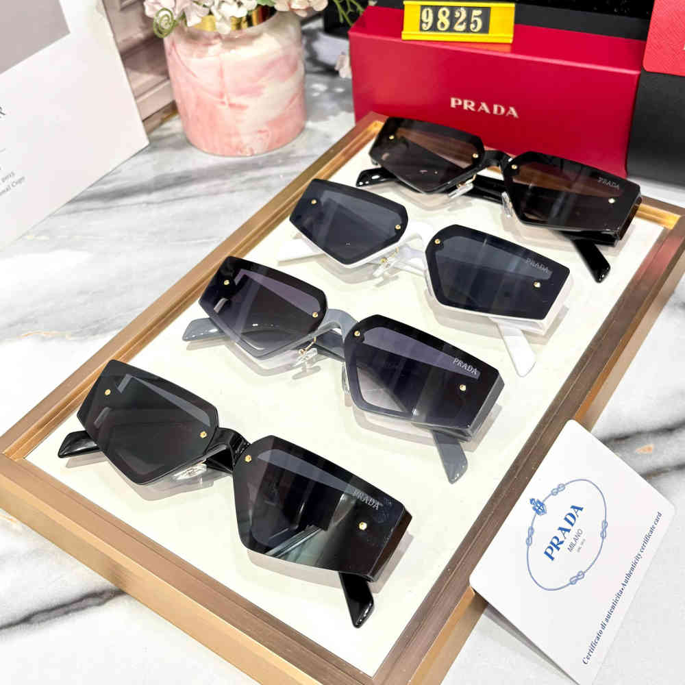 Prada White Premium Women's Sunglasses-2