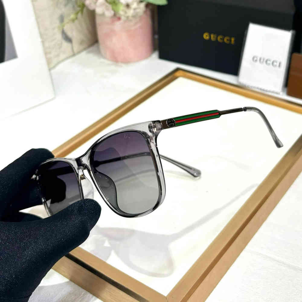 Gucci Silver & Purple Luxury Sunglasses-2