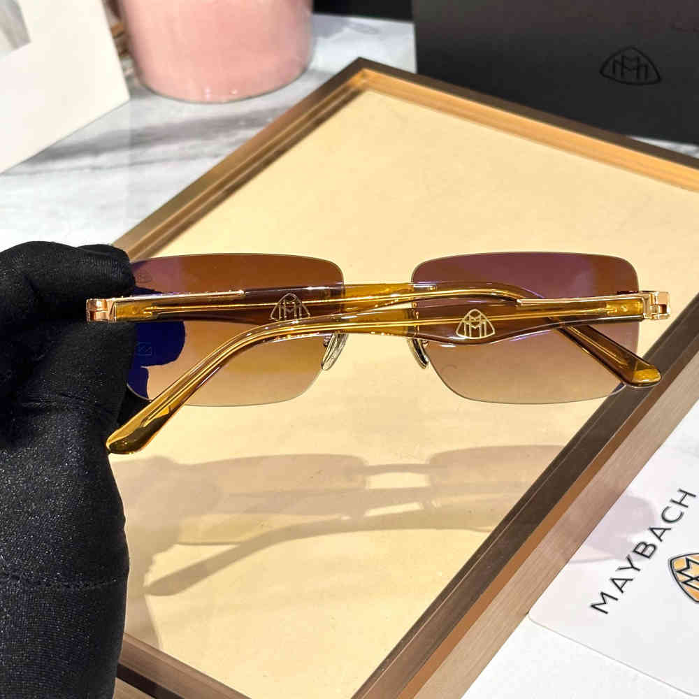 Maybach Red Luxury Sunglasses-4