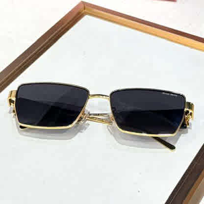 Miu Miu Black Premium Women's Sunglasses-thumb-4