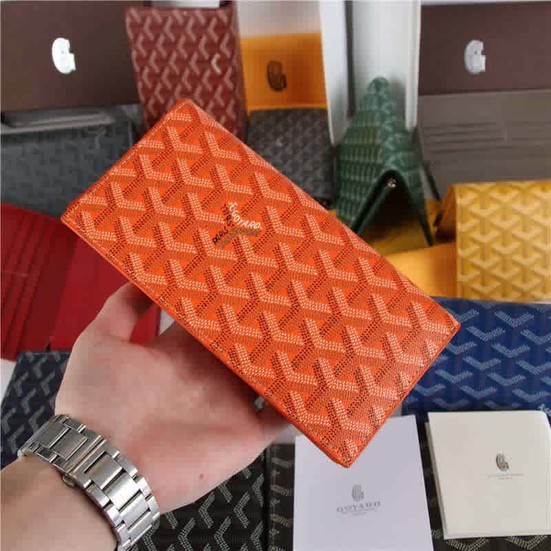 Goyard Orange Premium Long Wallet-2