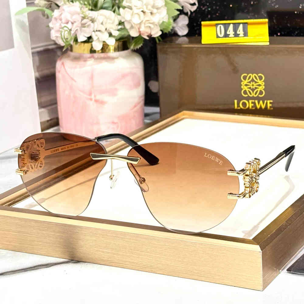 Brown Loewe Pink Premium Women's Sunglasses