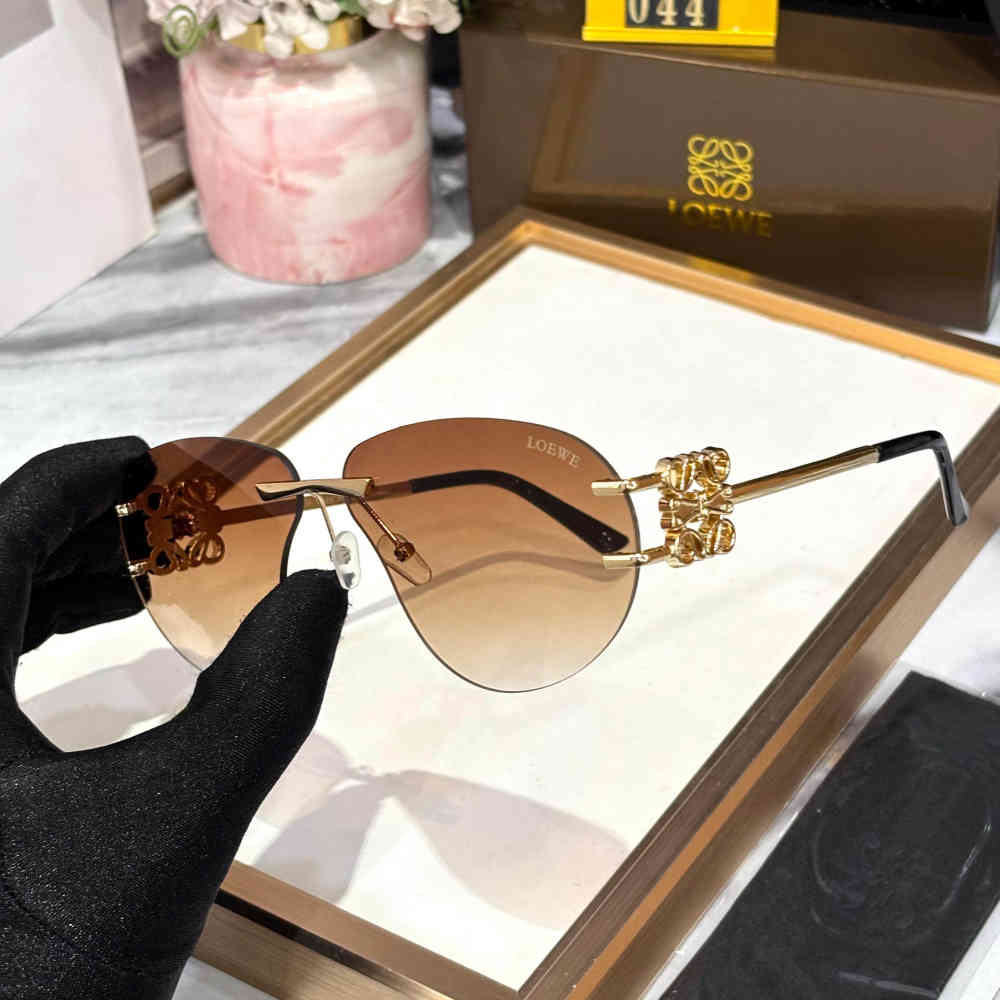 Loewe Brown Premium Women's Sunglasses-thumb-1