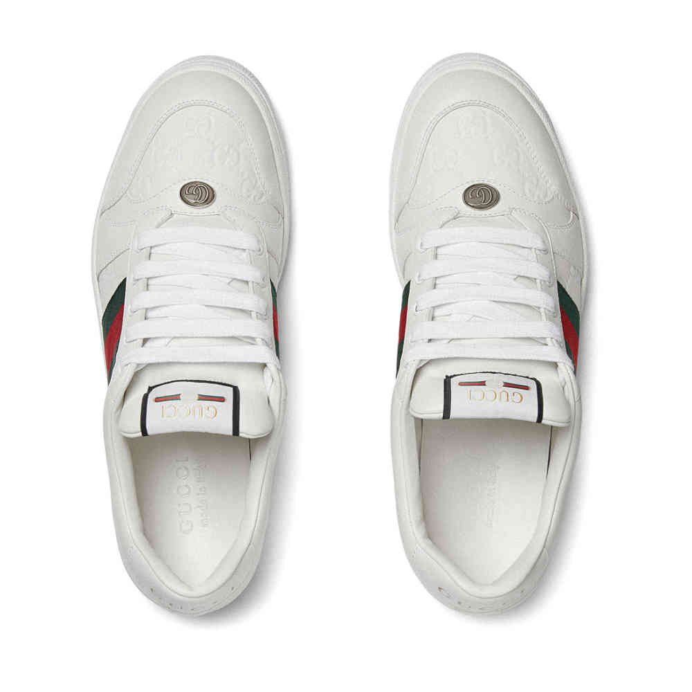 Gucci White Premium Quality Sneakers-thumb-4