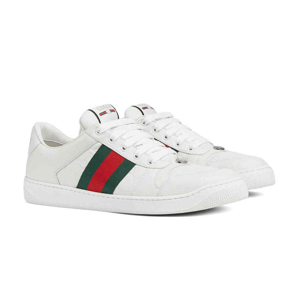 Gucci White Premium Quality Sneakers-thumb-2