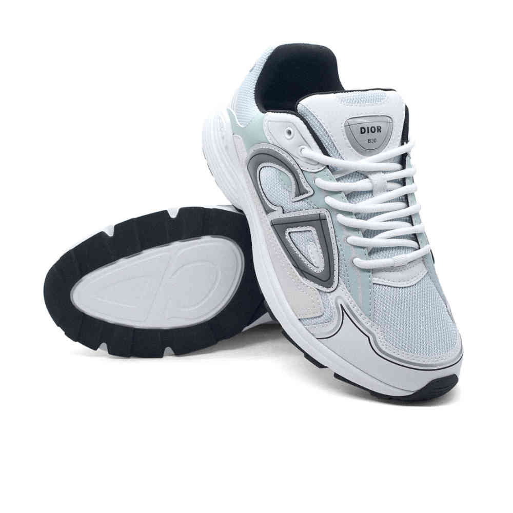 Dior White Premium B30 Sneaker-thumb-5