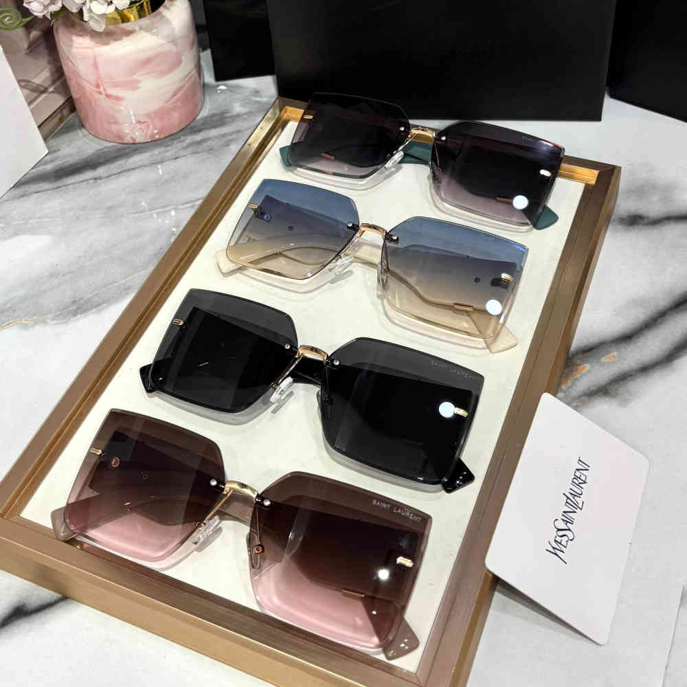Ysl Pink Premium Women's Sunglasses-2