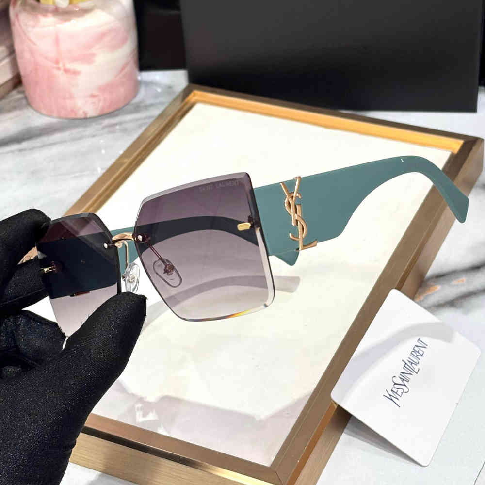 Ysl Green Premium Women's Sunglasses-thumb-1
