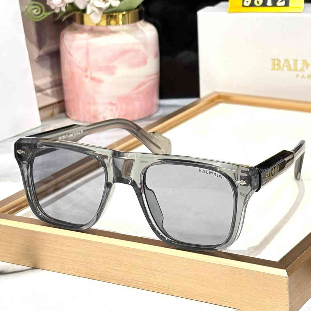 Grey Balmain Brown & Green Luxury Sunglasses