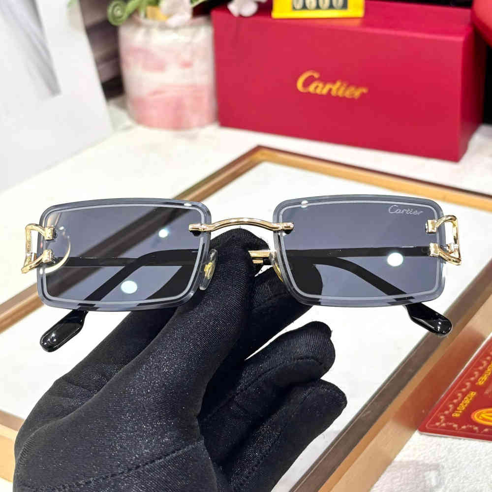 Cartier Black Luxury Sunglasses-1