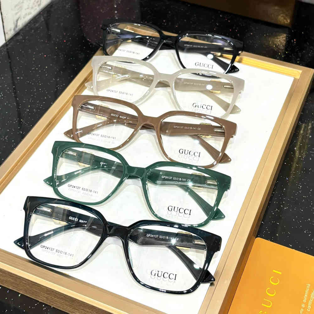 Gucci White Premium Women's Sunglasses-2