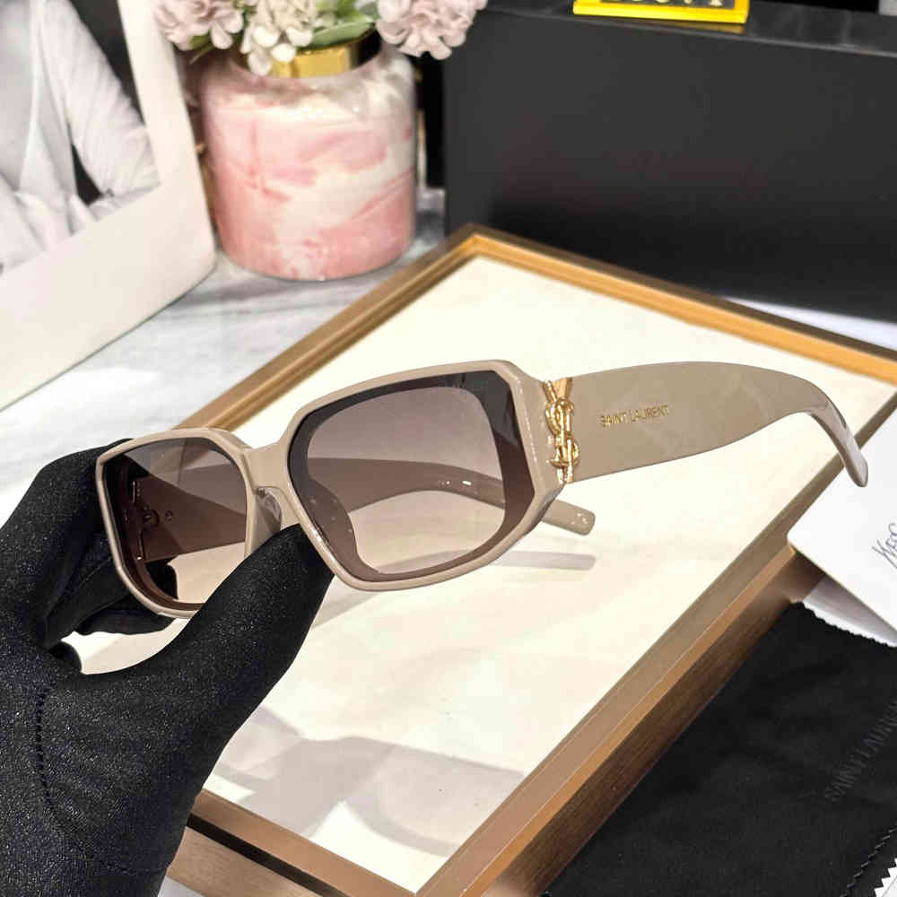 Ysl Beige Premium Women's Sunglasses-1