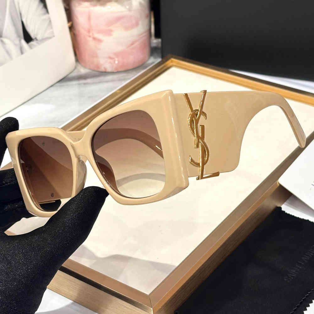 Ysl Beige Premium Women's Sunglasses-1