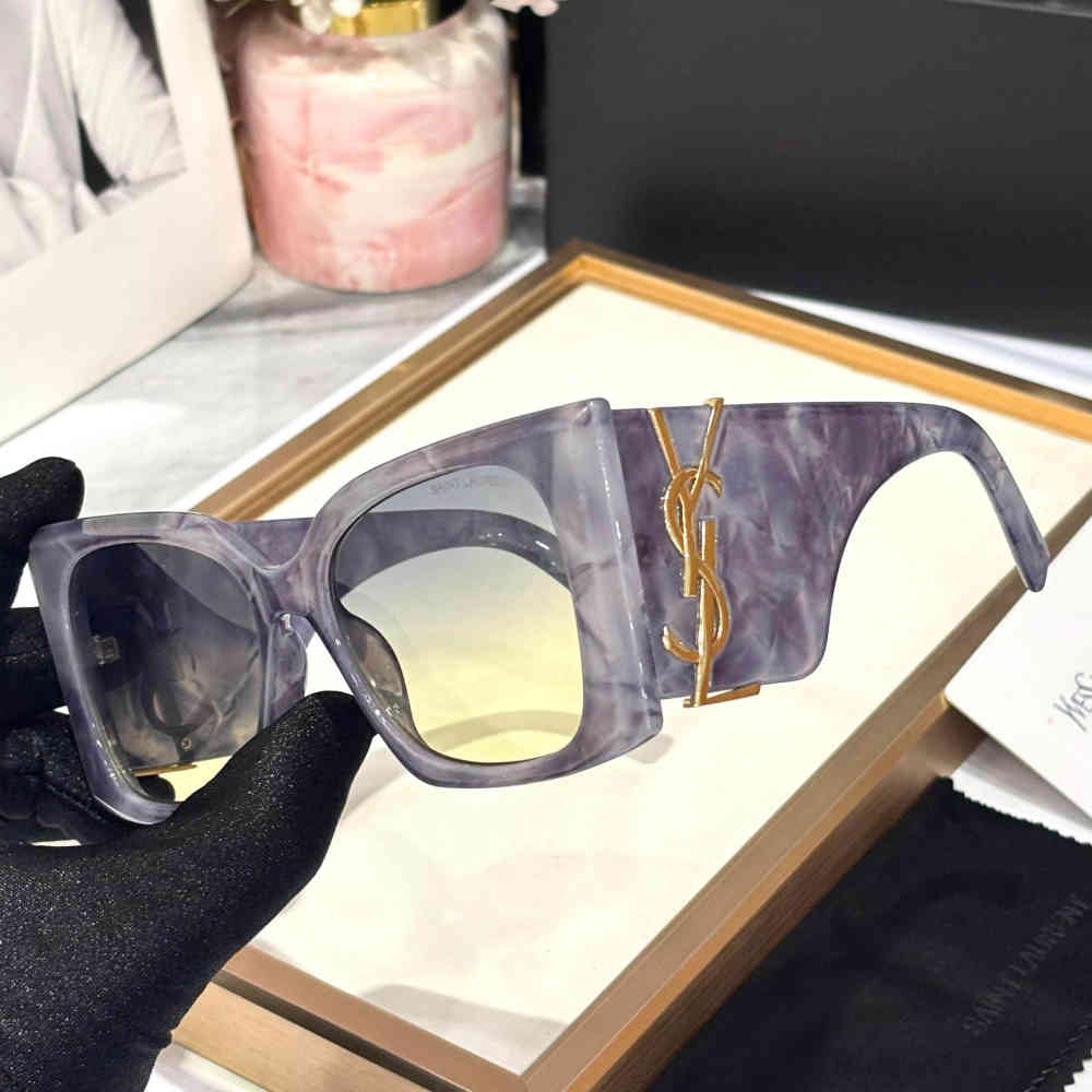 Ysl Blue Premium Women's Sunglasses-1