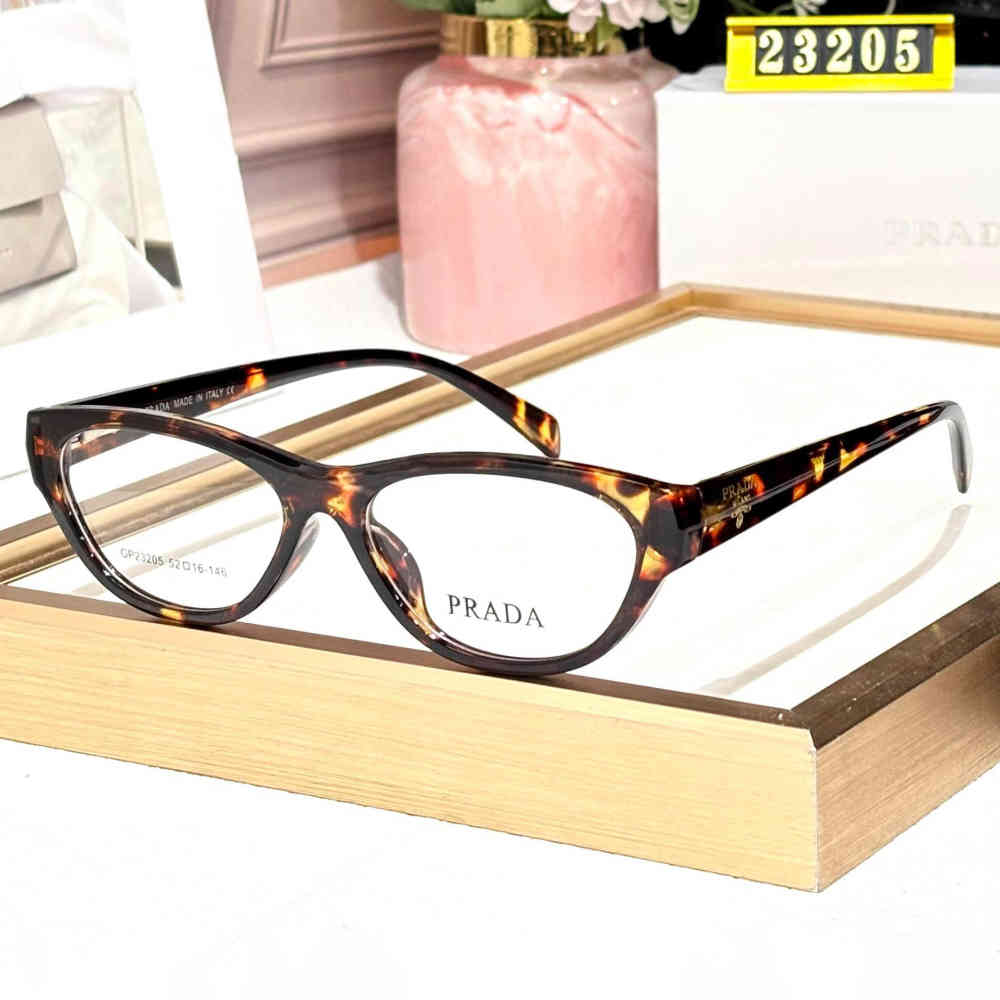 Brown Prada Black Premium Women's Sunglasses