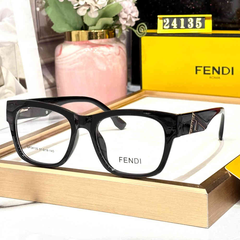 Black Fendi Black & Blue Premium Women's Sunglasses