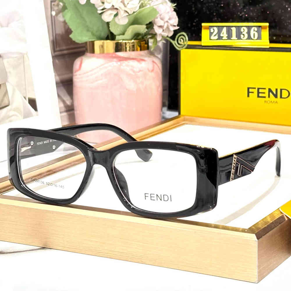 Black Fendi Beige Premium Women's Sunglasses