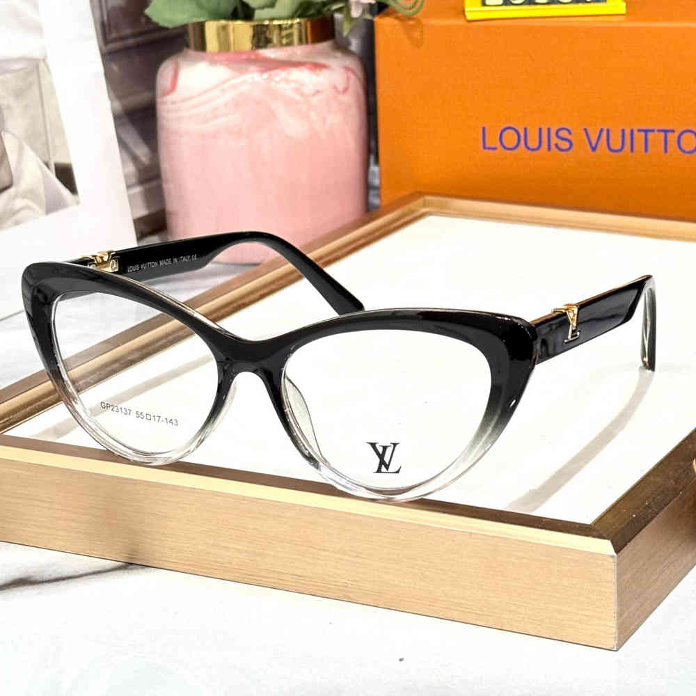 Black & White Louis Vuitton Black Premium Women's Sunglasses