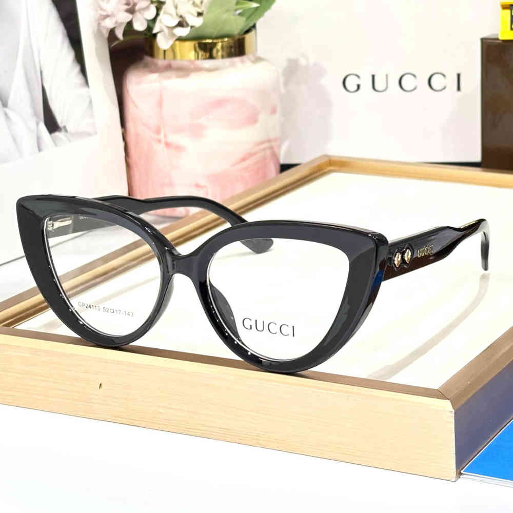 Black Gucci Beige Premium Women's Sunglasses