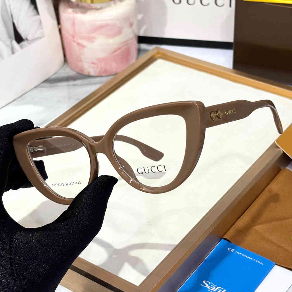 Gucci Beige Premium Women's Sunglasses-1