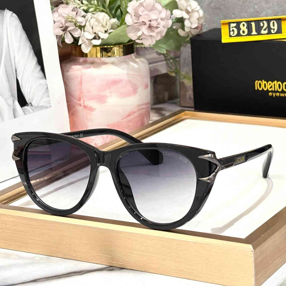 Blue Roberto Cavalli Brown Premium Women's Sunglasses