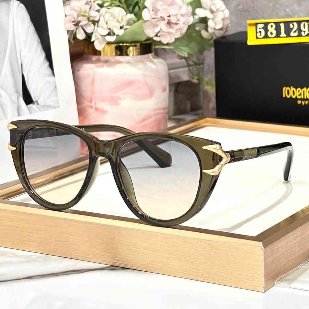 Green Roberto Cavalli Brown Premium Women's Sunglasses