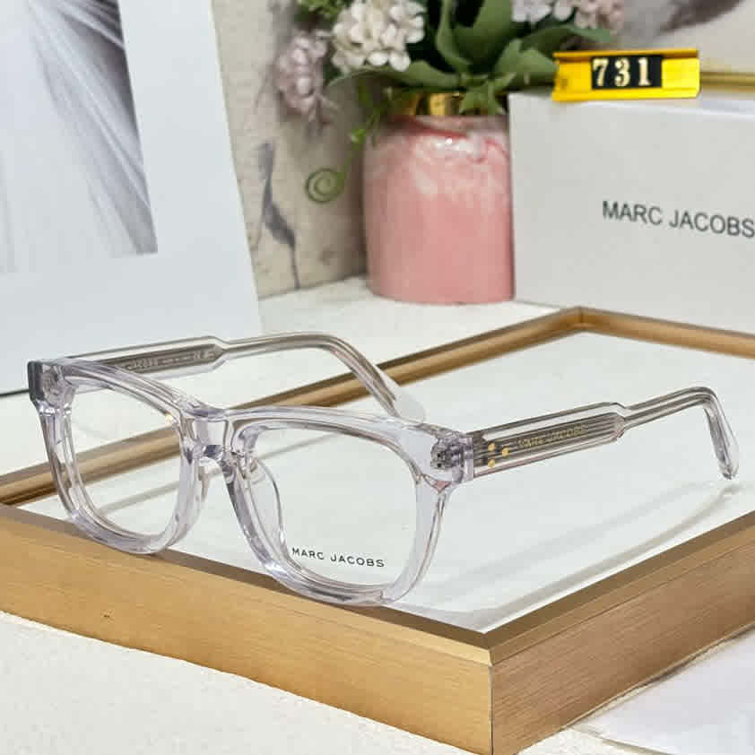 Transparent Marc Jacobs Black Luxury Sunglasses