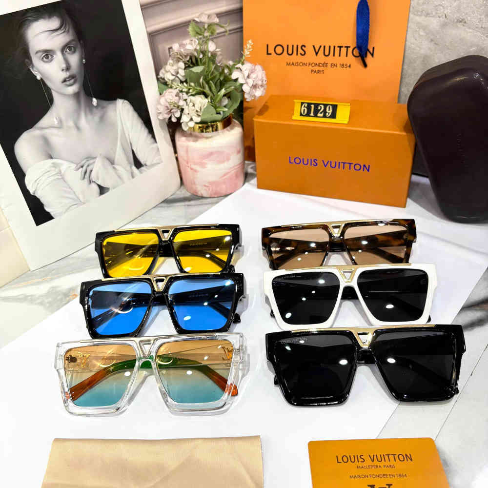 Louis Vuitton Blue Luxury Sunglasses-2