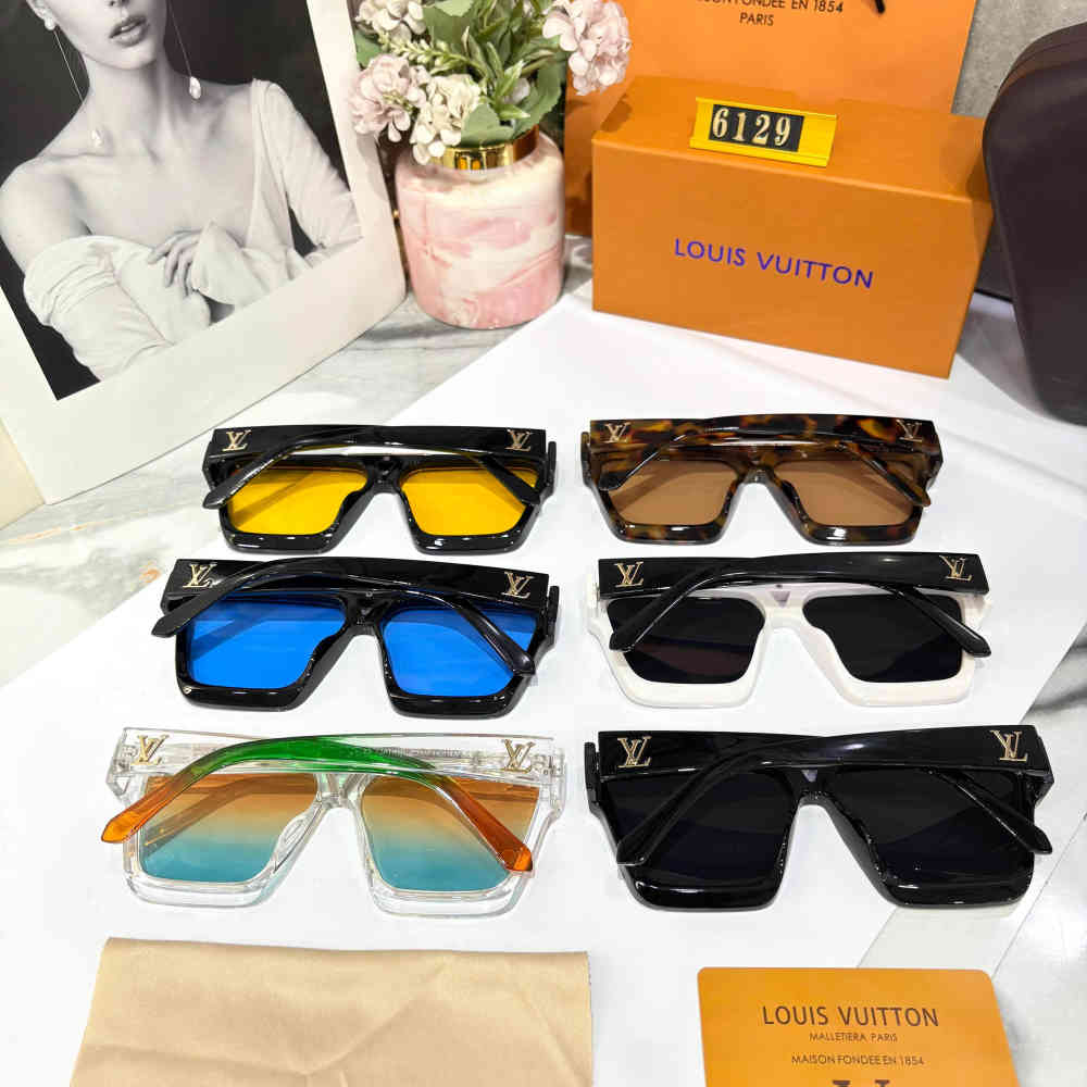 Louis Vuitton Blue Luxury Sunglasses-3