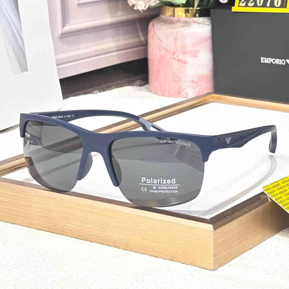 Blue Emporio Armani Black Luxury Sunglasses