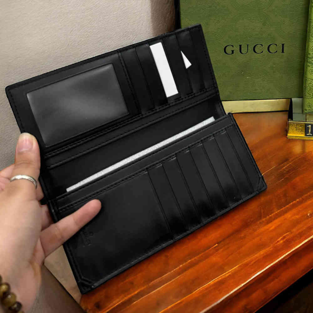 Gucci GG Supreme Monogram Long Wallet-2