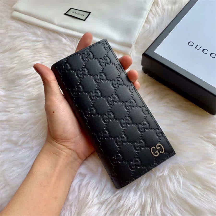 Gucci GG Supreme Monogram Long Wallet-1