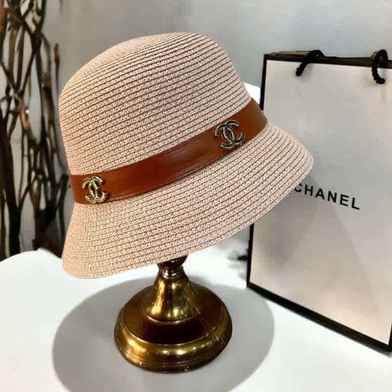 Chanel White Premium All Weather Bucket Hat-1
