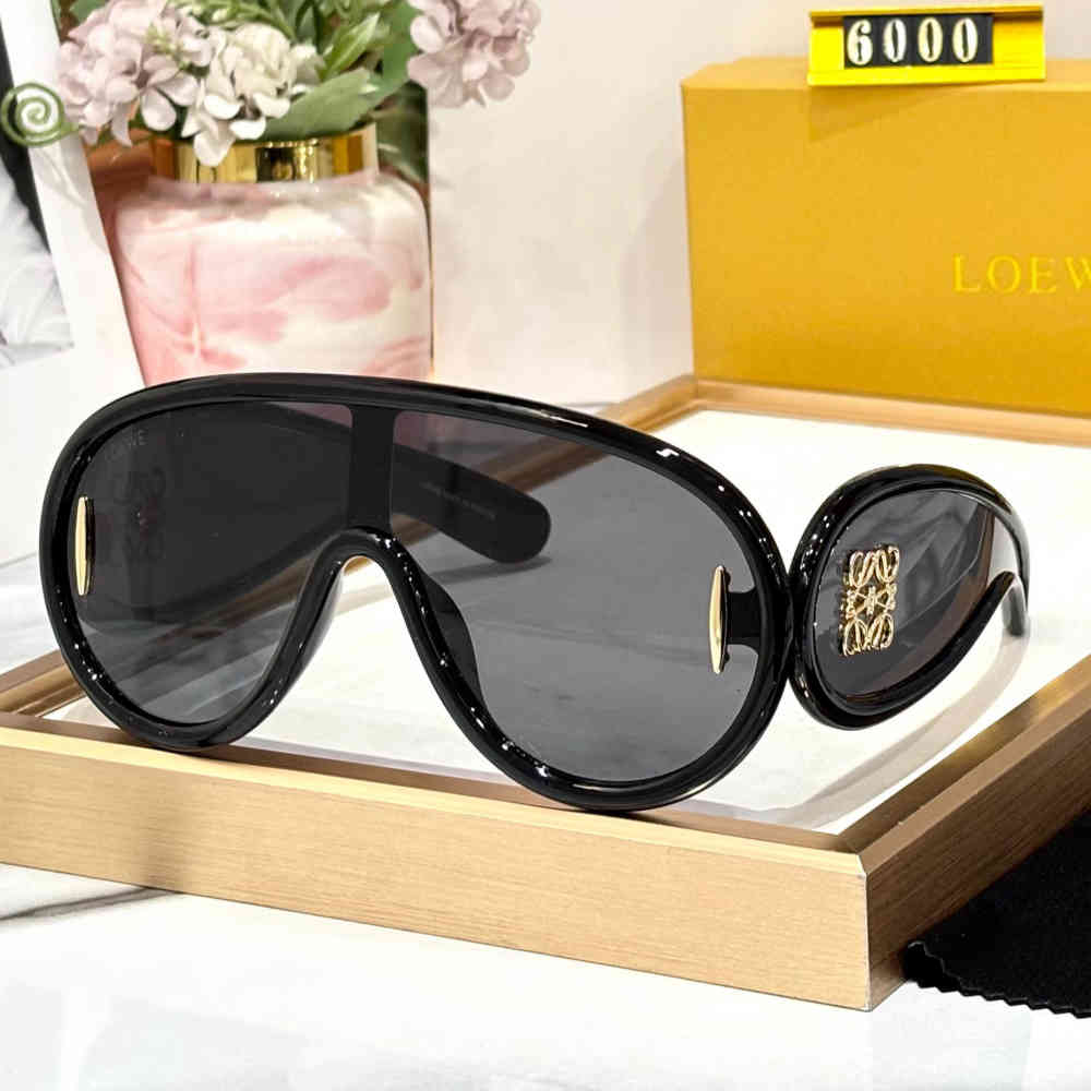Black Loewe Blue Premium Women's Sunglasses