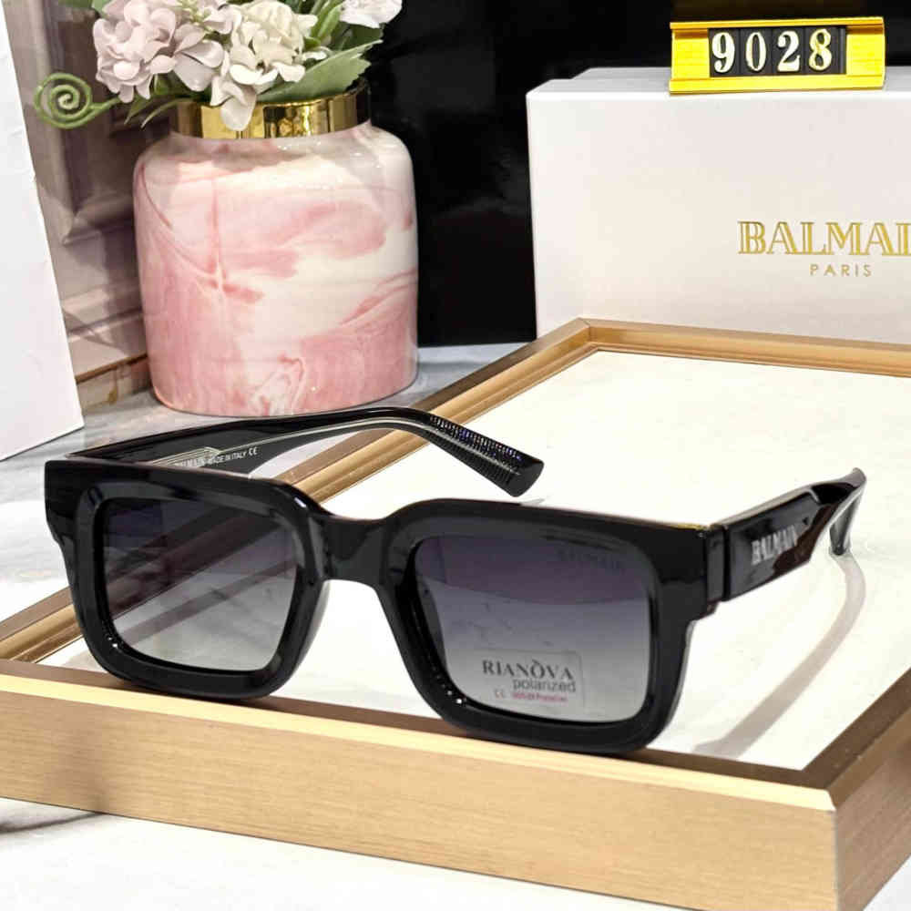 Black Balmain Brown Luxury Sunglasses