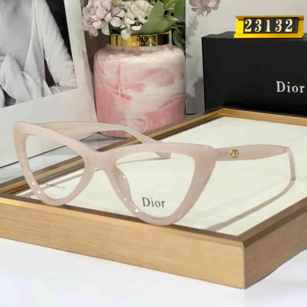 Light Pink Dior Black Premium Women's Sunglasses
