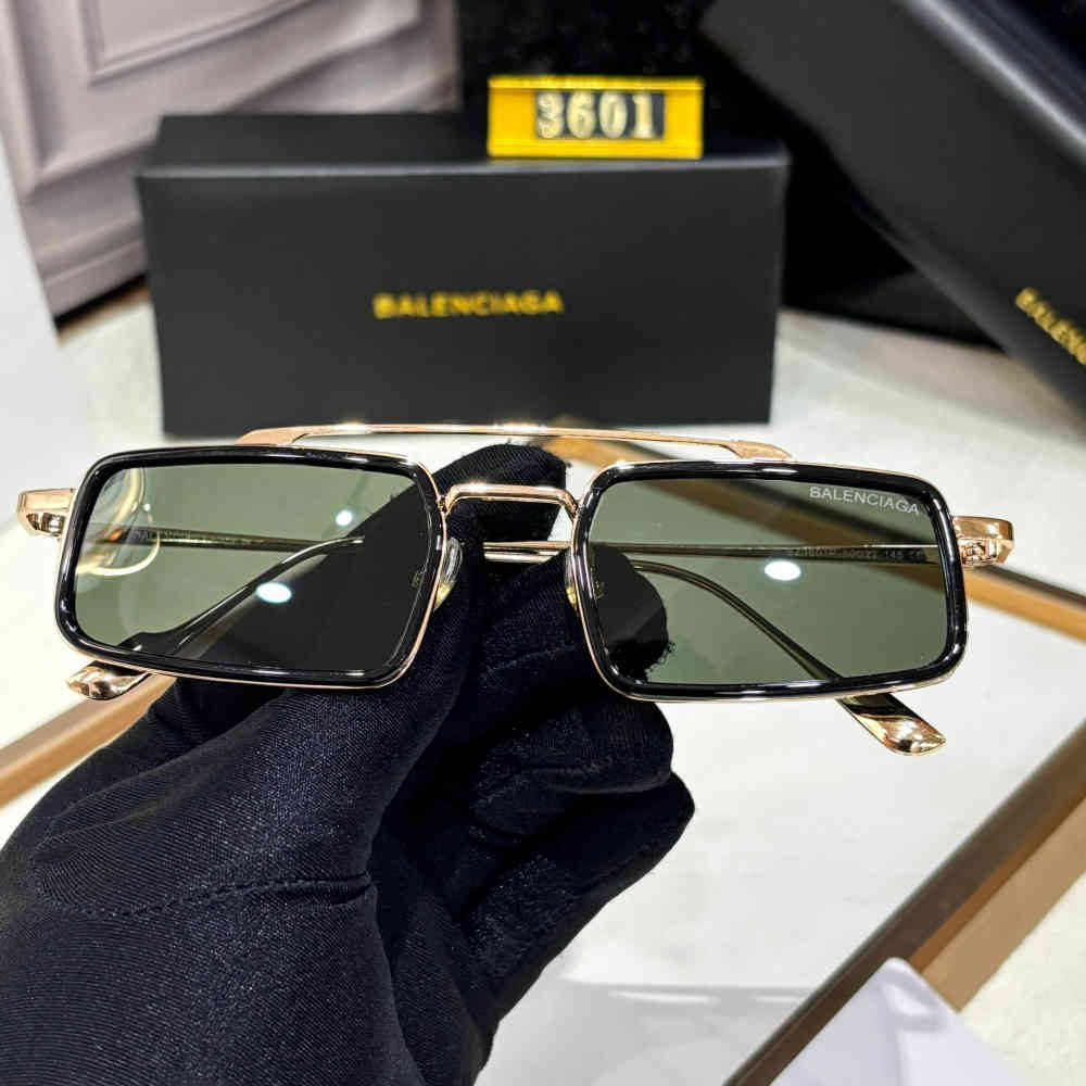 Balenciaga Green Premium Women's Sunglasses-1