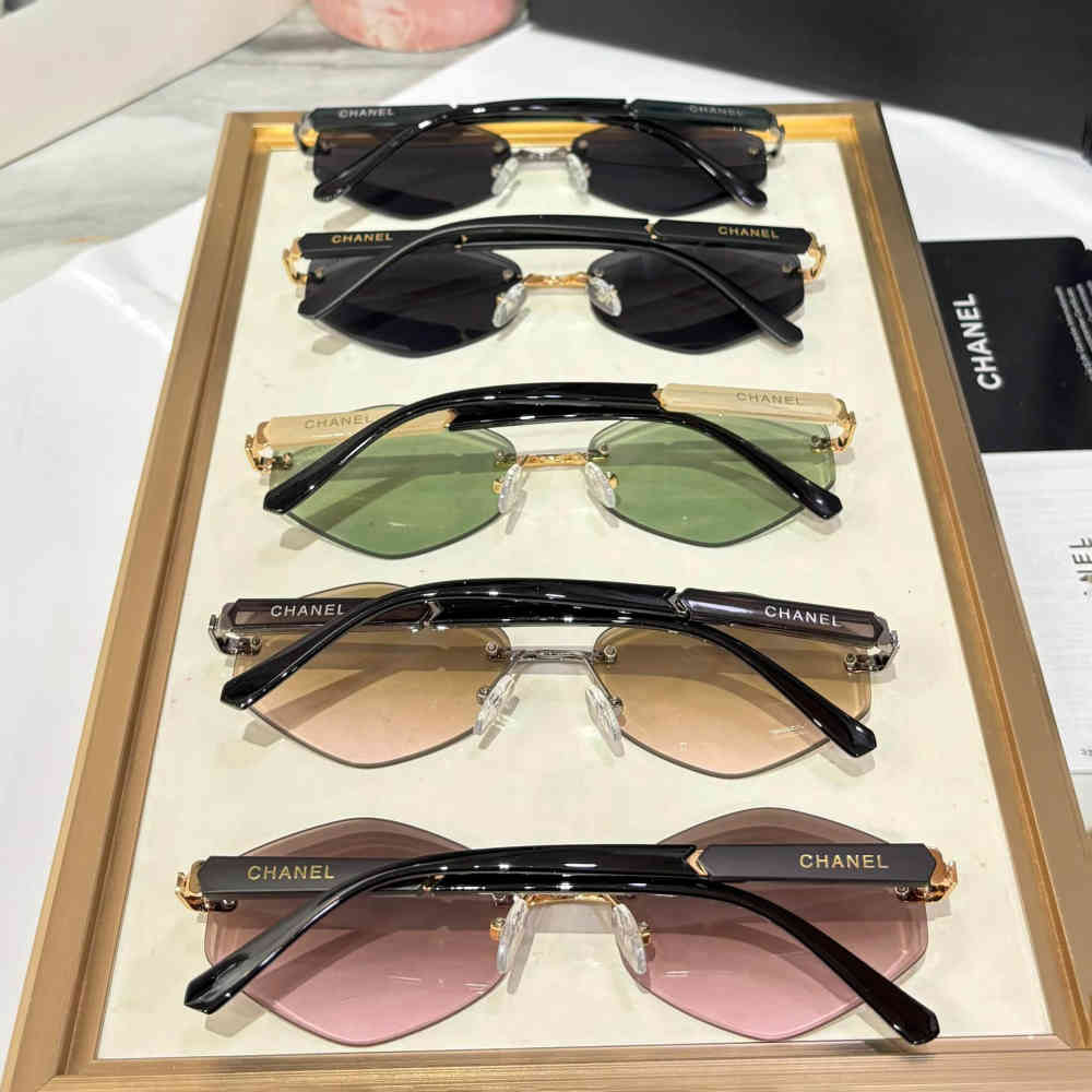 Chanel Pink Premium Women's Sunglasses-3