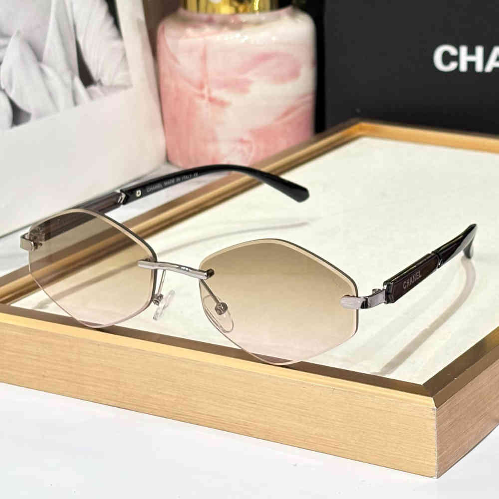Brown Chanel Pink Premium Women's Sunglasses