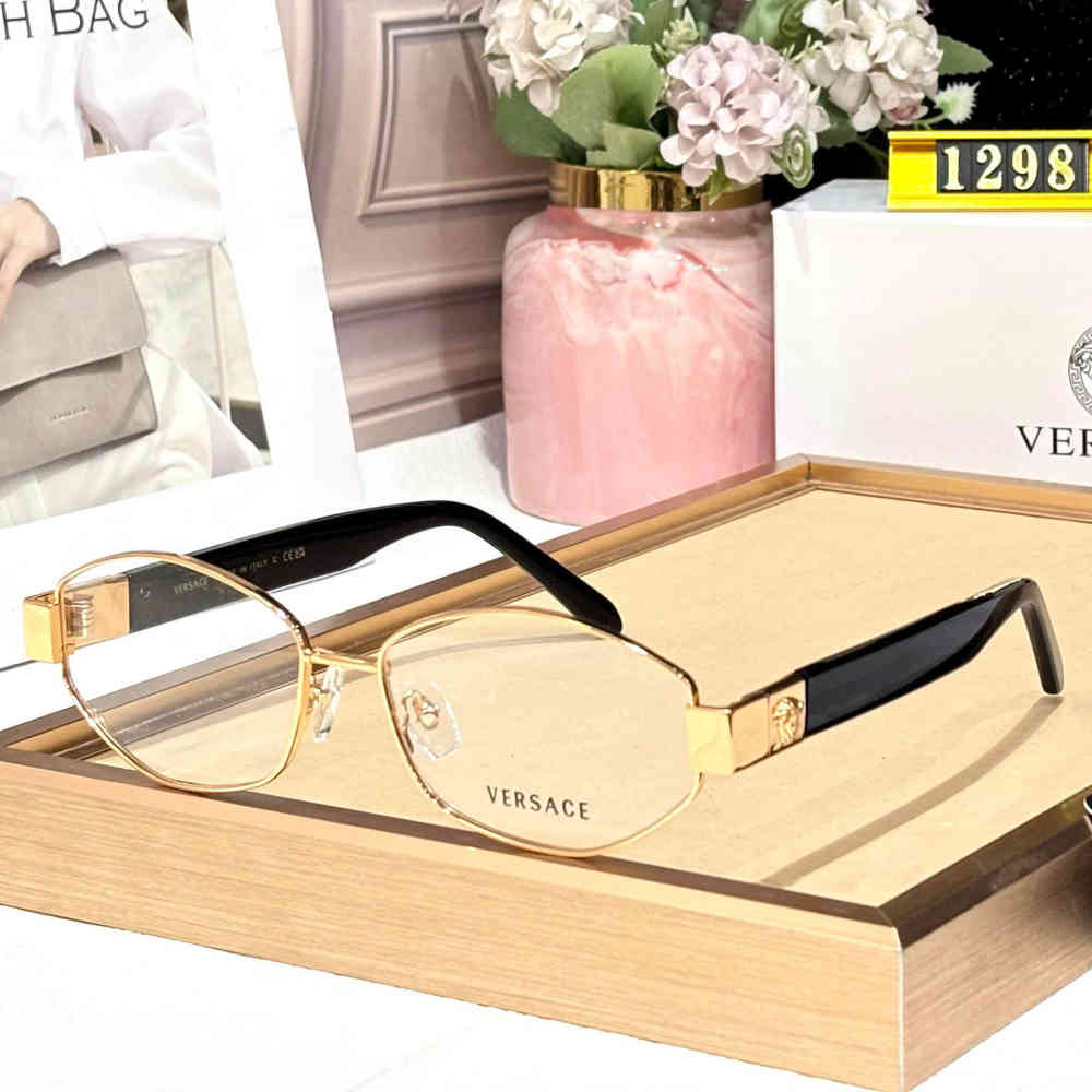Versace Black & Golden Premium Women's Sunglasses-thumb-0