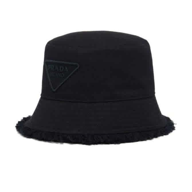 Black Prada White Premium Bucket Hat