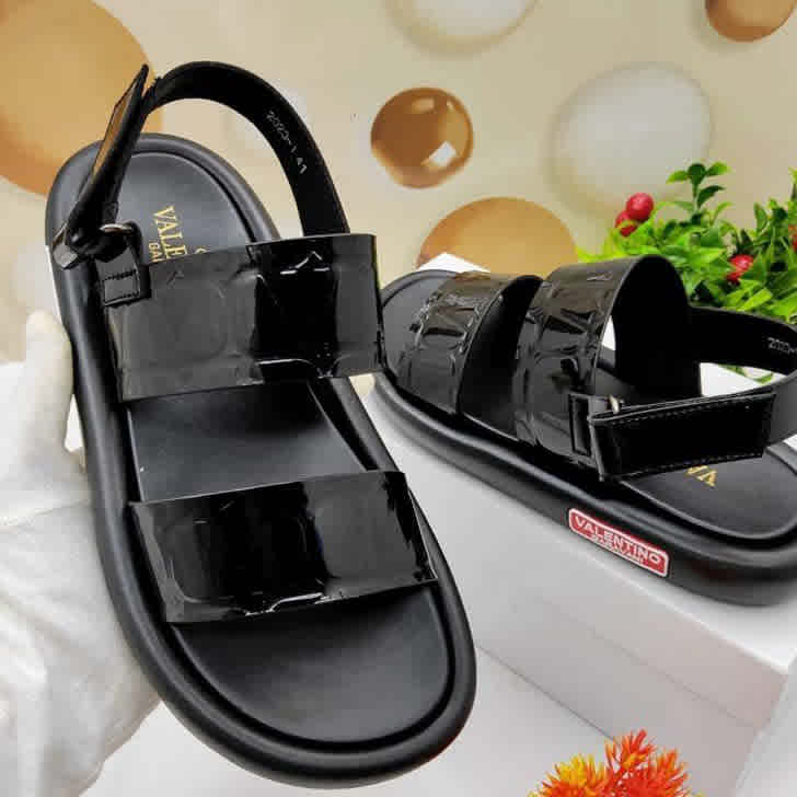 Valentino Black Premium Gabriel Flip-flop-1